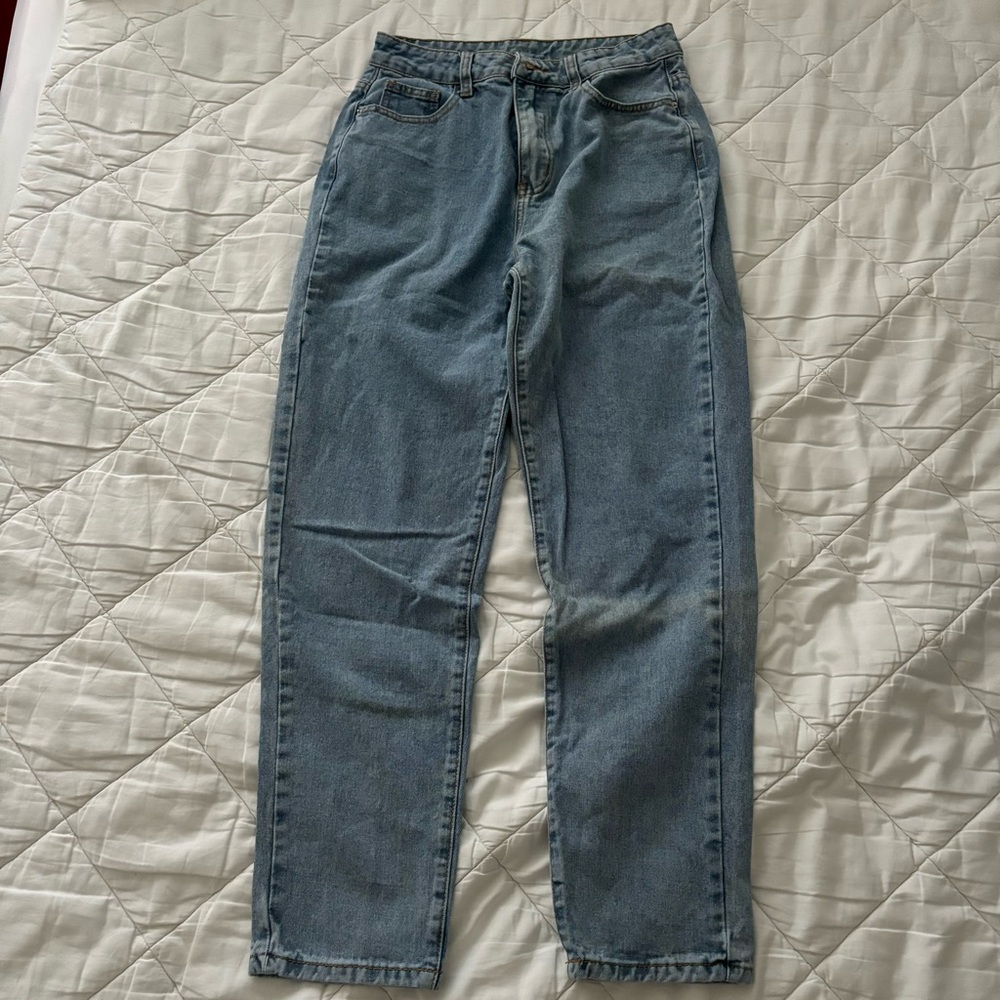SHEIN High Waisted Mom Jeans
